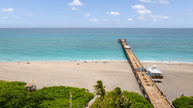 a ocean view with beach and ocean view