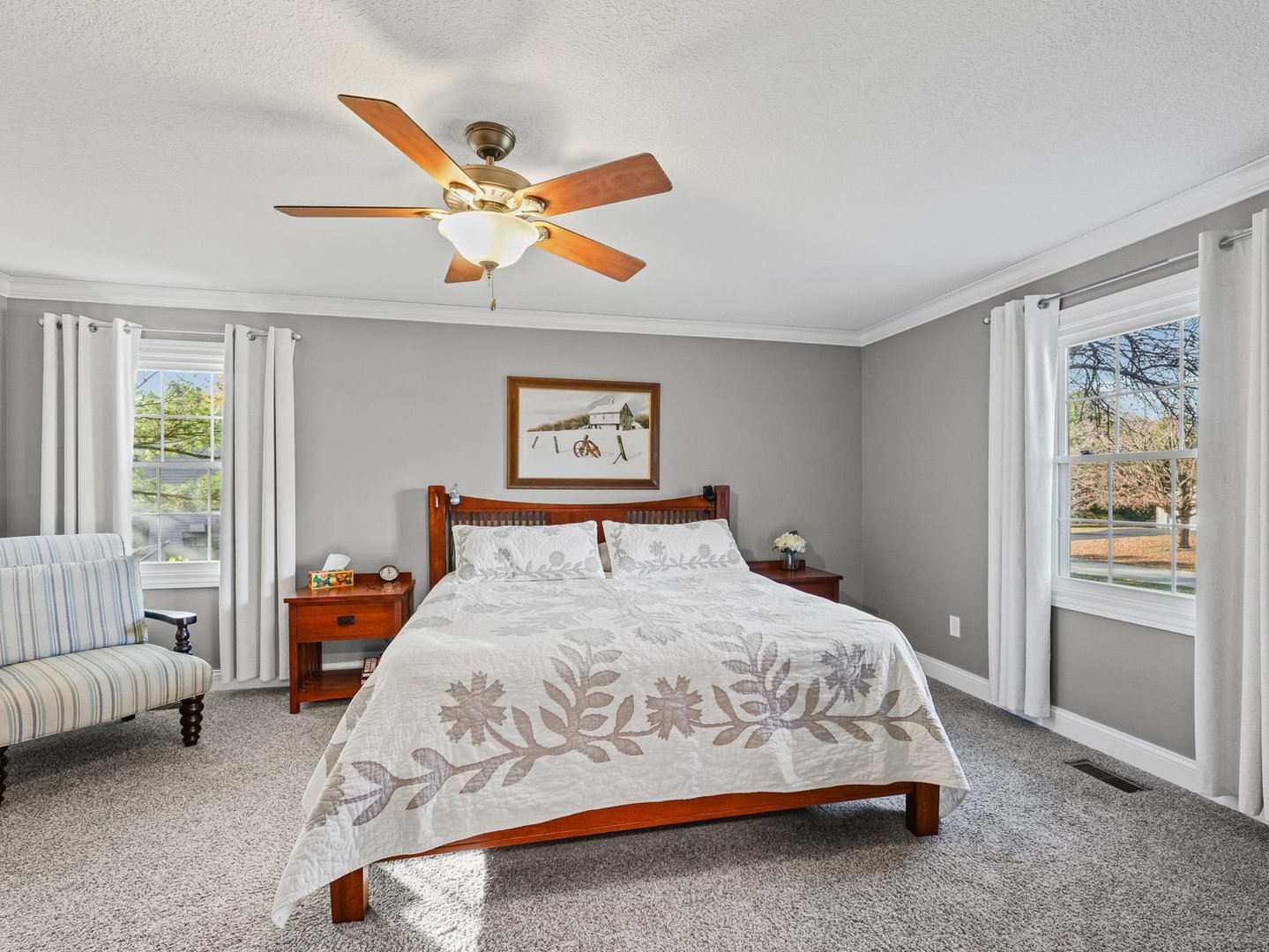 13 Prairie Acres Monticello, IL 61856 - Photo 32 of 53 a bedroom with a bed and window