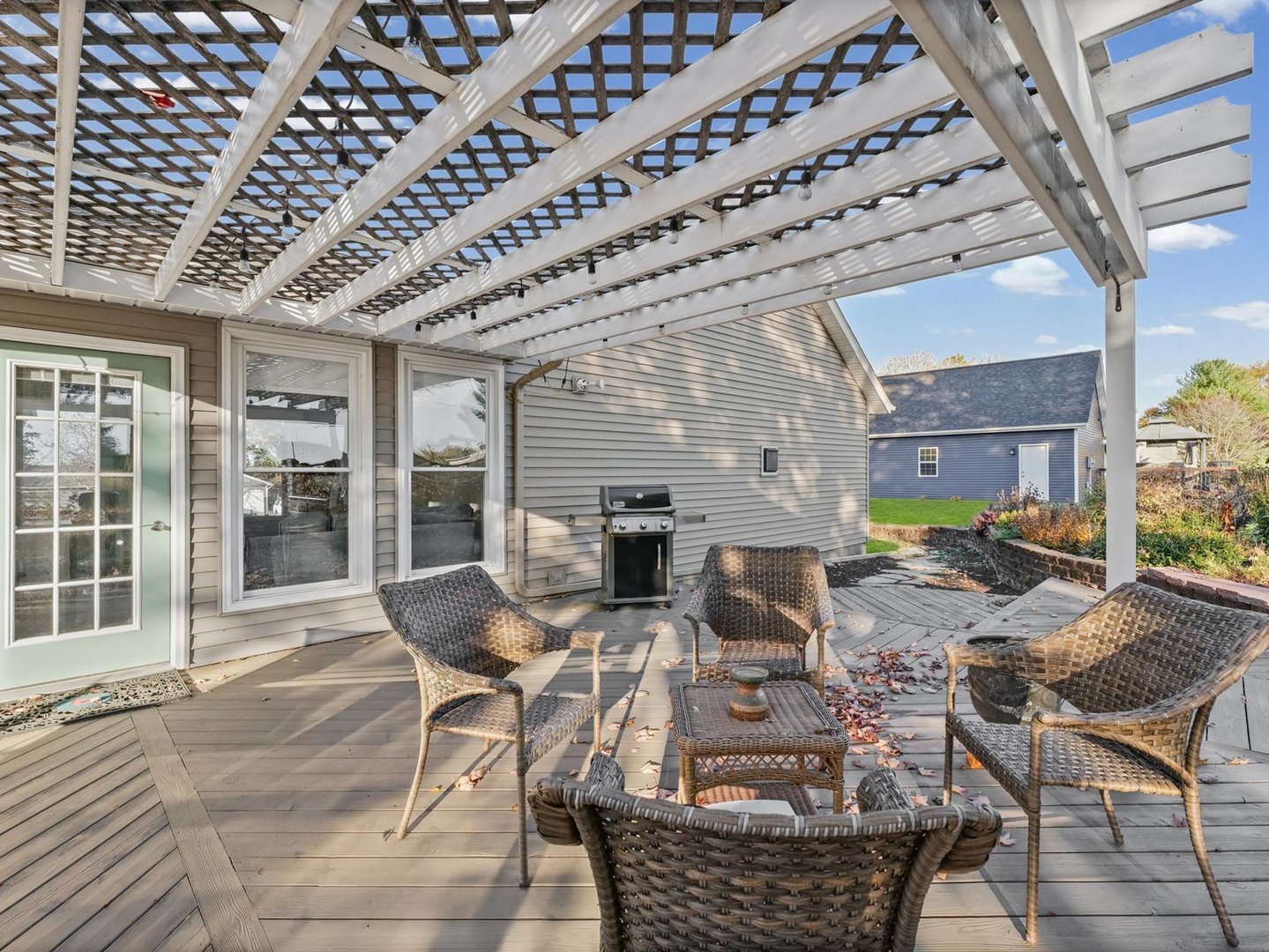 13 Prairie Acres Monticello, IL 61856 - Photo 48 of 53 a view of a dining room with furniture window and outside view