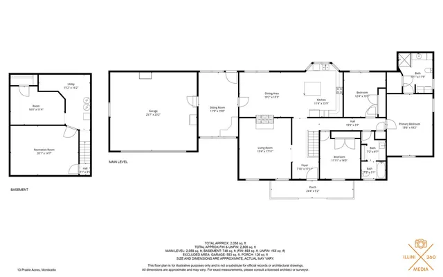 $379,900 | 13 Prairie Acres, Monticello, IL 61856