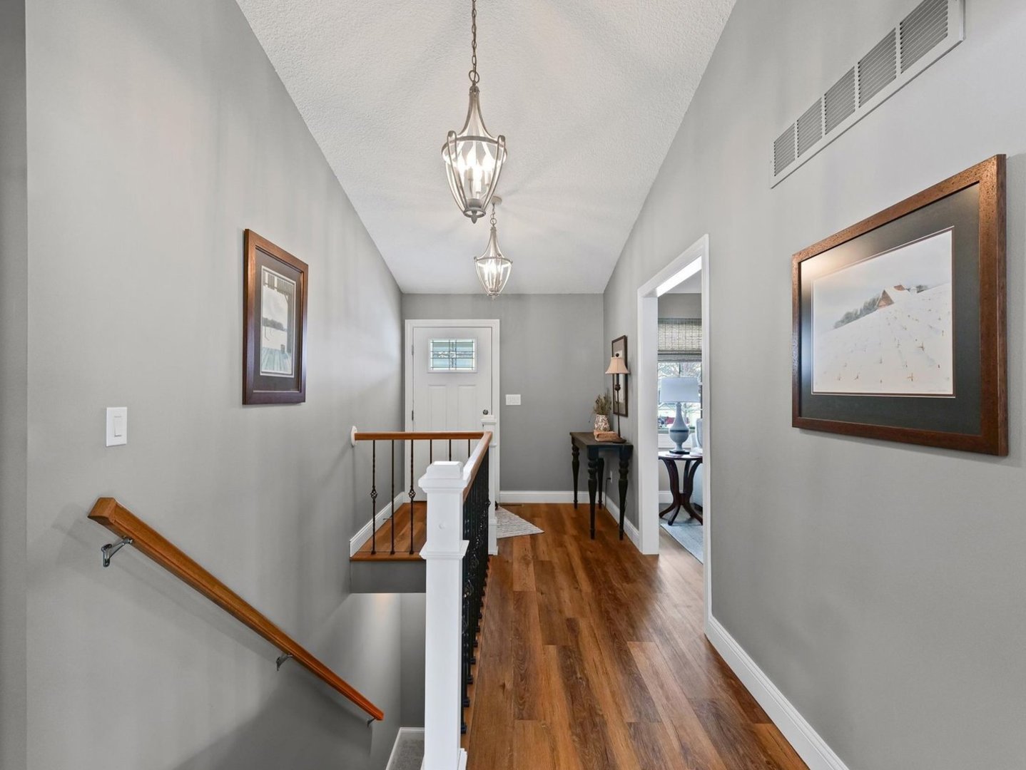 13 Prairie Acres Monticello, IL 61856 - Photo 8 of 53 a view of a livingroom with furniture and wooden floor