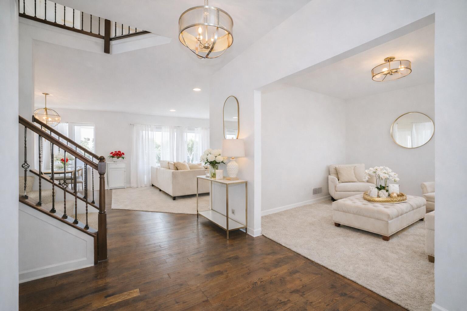 8569 Marshall Street Merrillville, IN 46410 - Photo 2 of 13 a living room with furniture