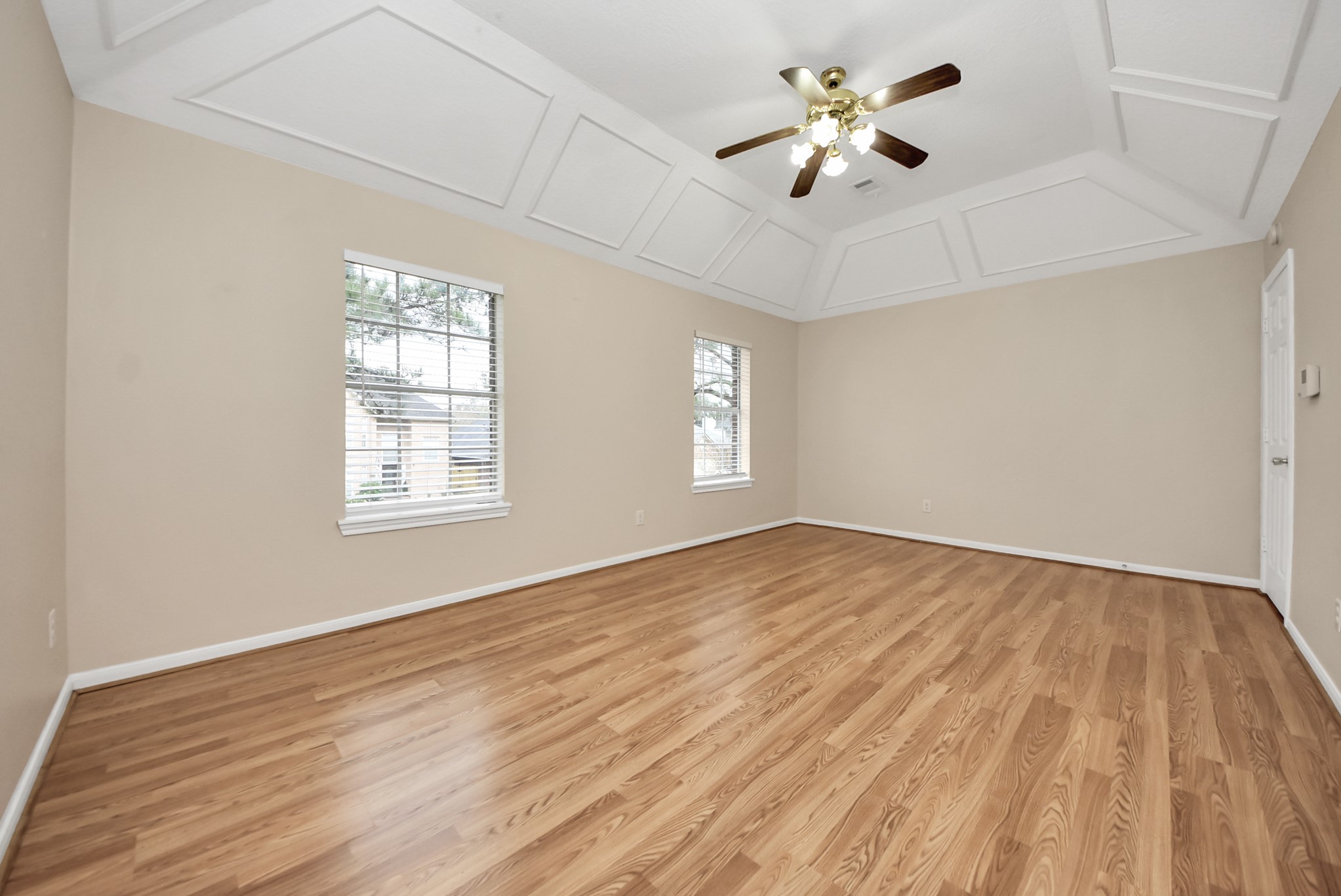 1702 Park Ridge Drive Katy, TX 77450 - Photo 23 of 30 wooden floor in an empty room with a window