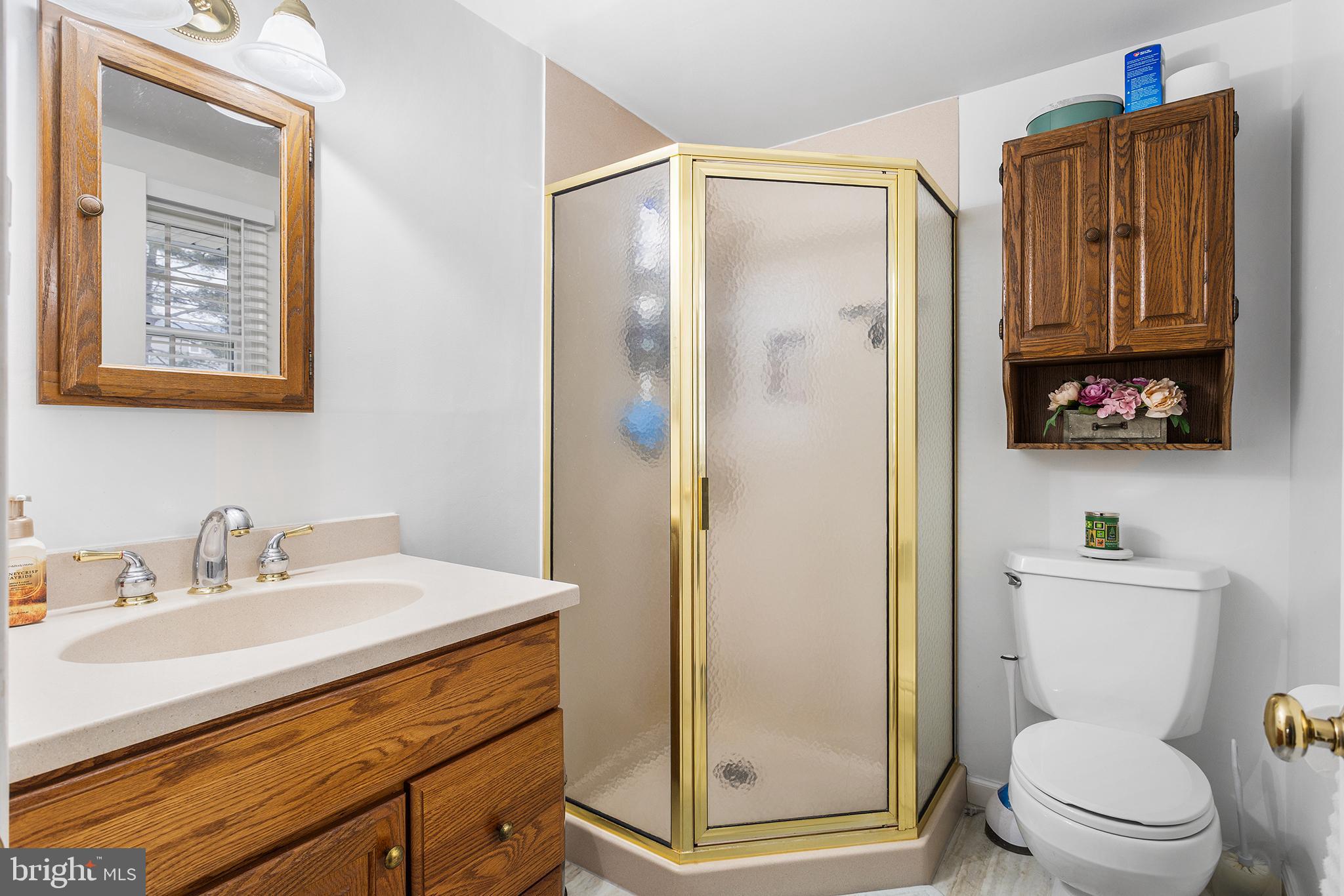 241 Diamond Street Souderton, PA 18964 - Photo 33 of 35 a bathroom with a sink a toilet and shower