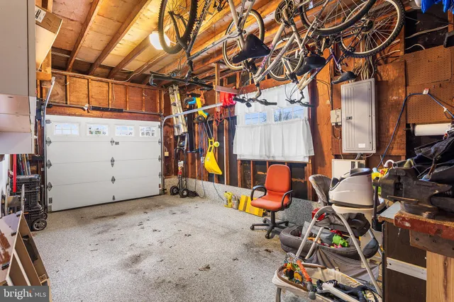 a view of storage and utility room