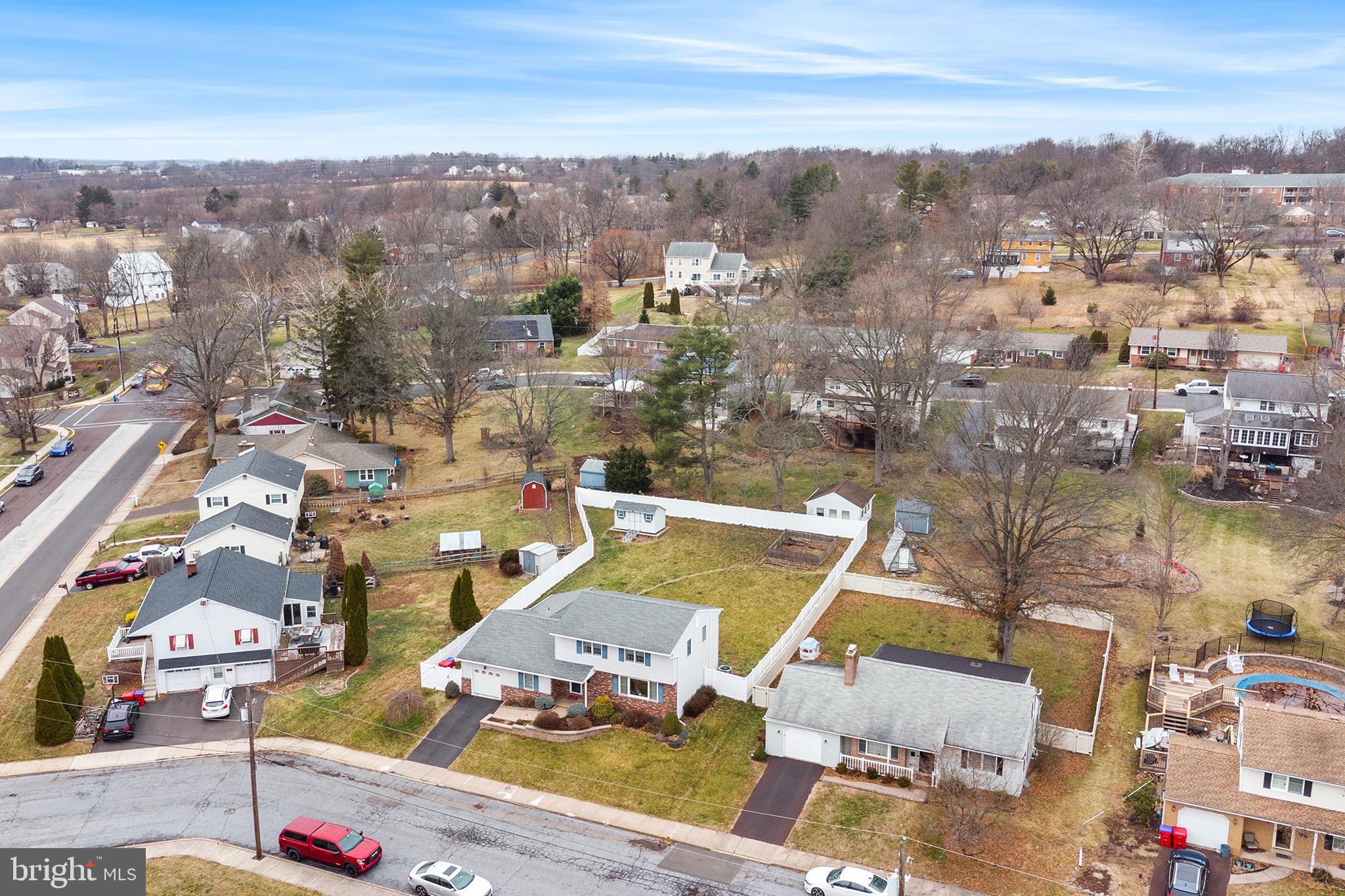 241 Diamond Street Souderton, PA 18964 - Photo 4 of 35 an aerial view of a city