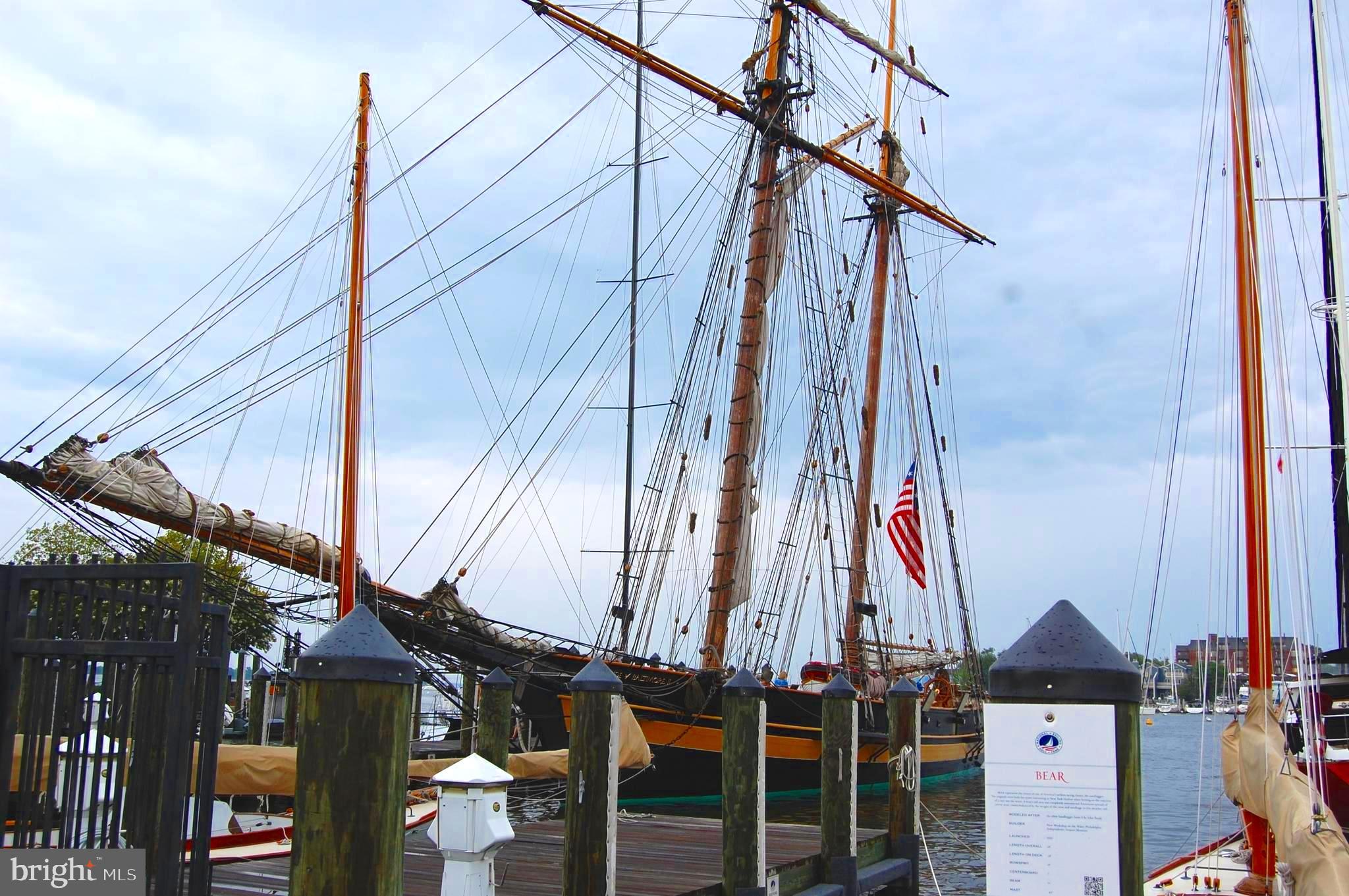 1870 Poplar Road Annapolis, MD 21401 - Photo 50 of 51 Visiting vessel at the City Dock
