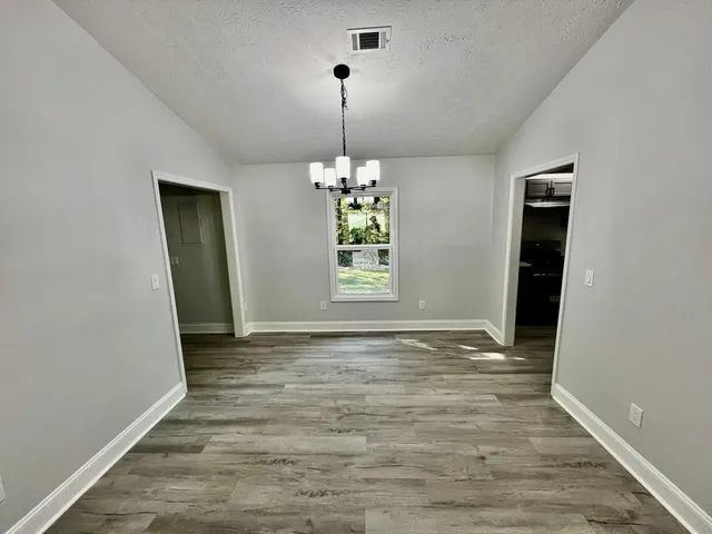 a view of entryway and window