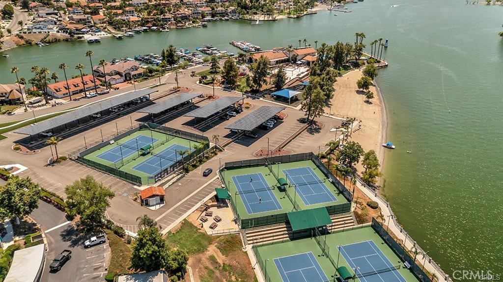 30062 Big Range Road Canyon Lake, CA 92587 - Photo 17 of 20 an aerial view of a house with a lake view