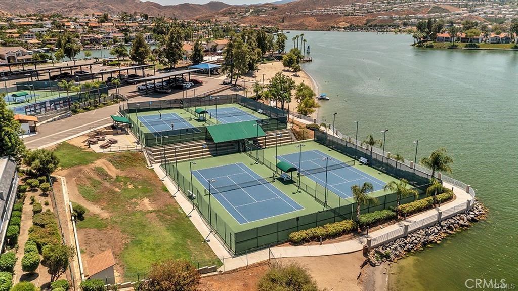 30062 Big Range Road Canyon Lake, CA 92587 - Photo 18 of 20 an aerial view of a house with a lake view