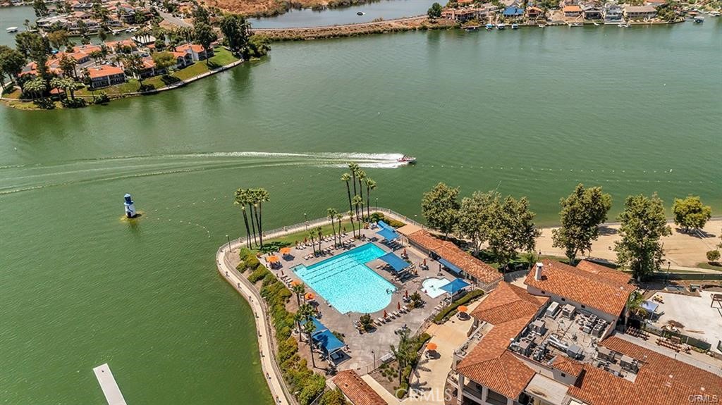 30062 Big Range Road Canyon Lake, CA 92587 - Photo 19 of 20 an aerial view of a house with a lake view