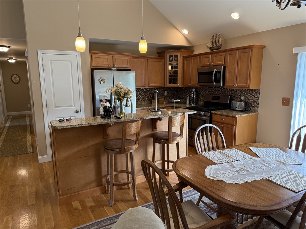 17 Lynwood Street Fall River, MA 02721 - Photo 6 of 28 a view of a dining room with furniture