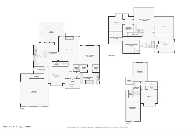 $419,900 | 220 Doubles Drive, Covington, GA 30016