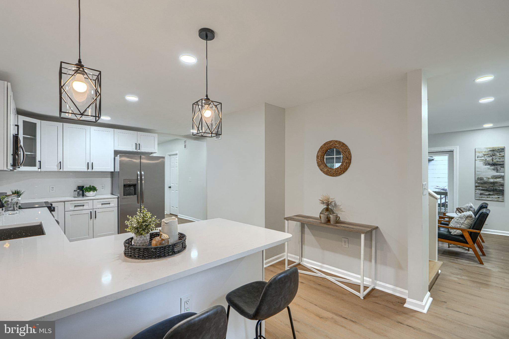 143 Rigdon Road Aberdeen, MD 21001 - Photo 14 of 57 Modern kitchen with stylish accents.