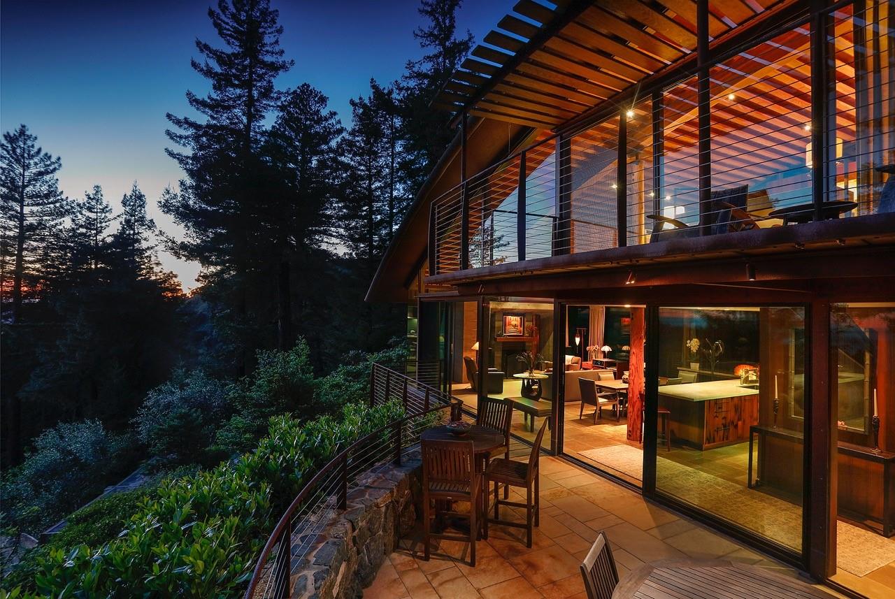 47701 Coast Ridge Road Big Sur, CA 93920 - Photo 1 of 25 a view of a chairs and table in the patio