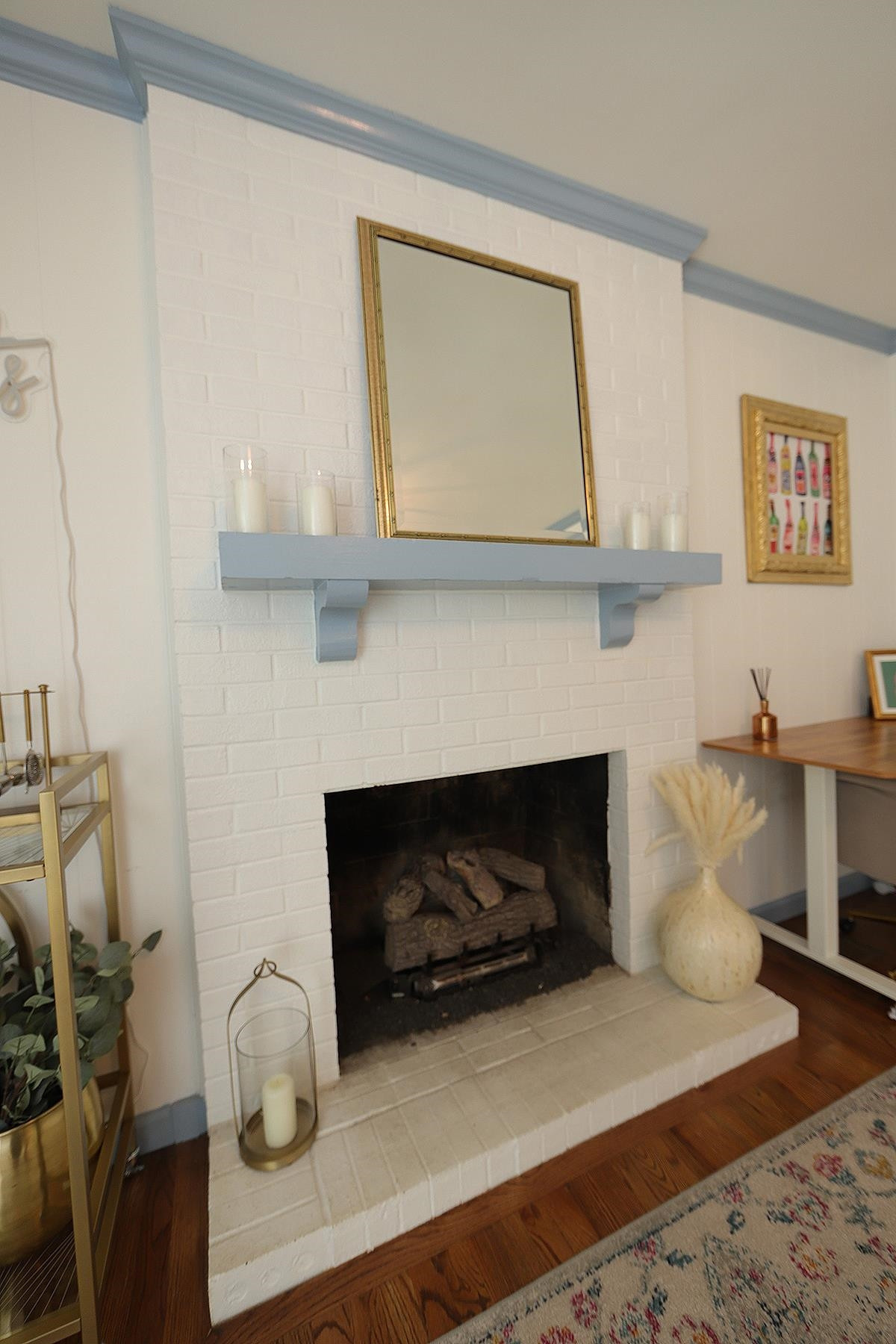 3404 Blue Ridge Road Raleigh, NC 27607 - Photo 17 of 36 Fireplace