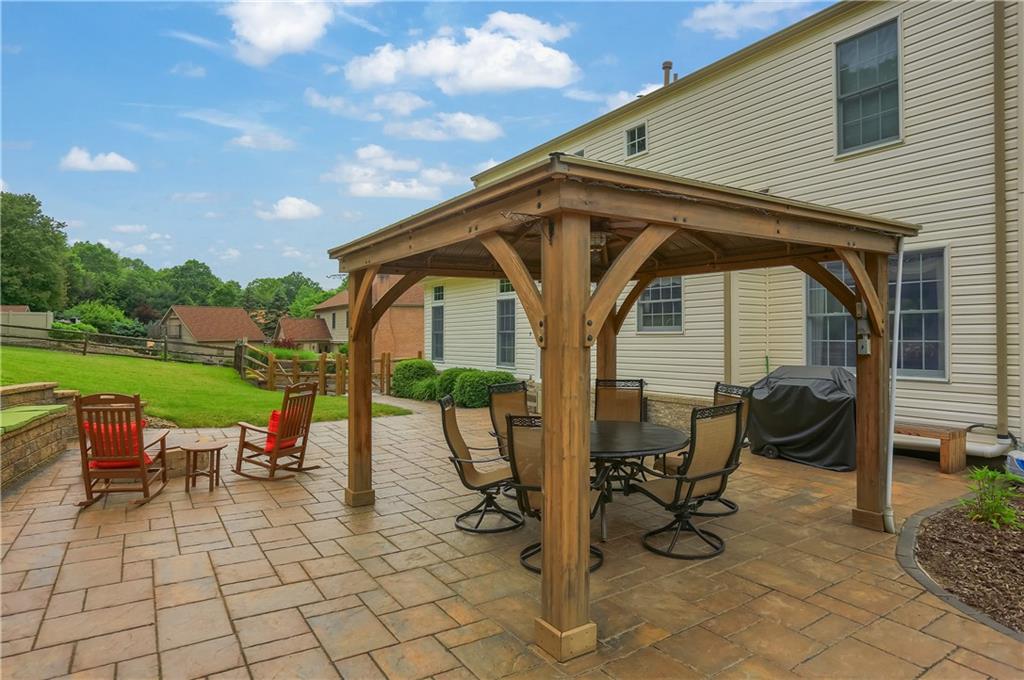 4014 Dickey Road Gibsonia, PA 15044 - Photo 45 of 50 a view of outdoor space yard deck and patio