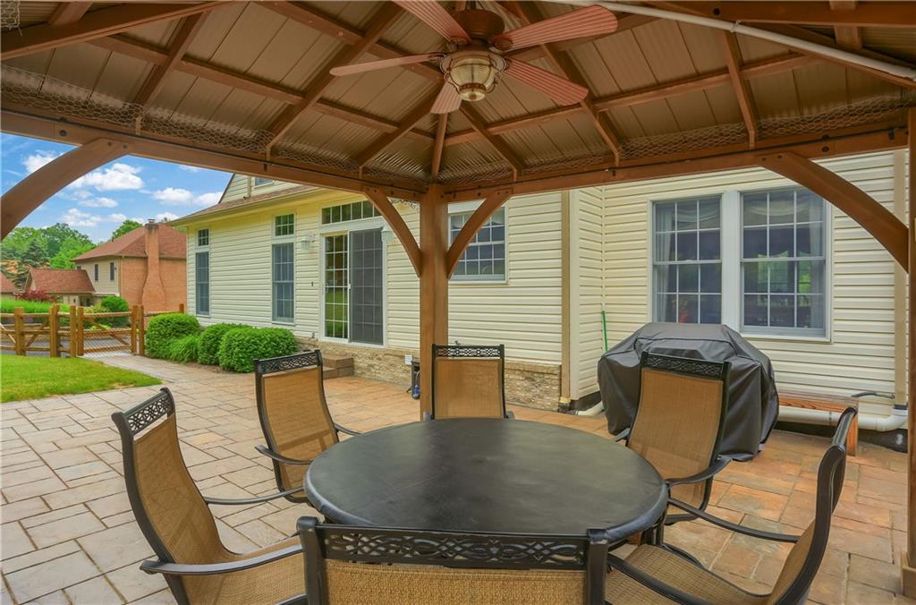 4014 Dickey Road Gibsonia, PA 15044 - Photo 46 of 50 a view of a chairs and table in the patio
