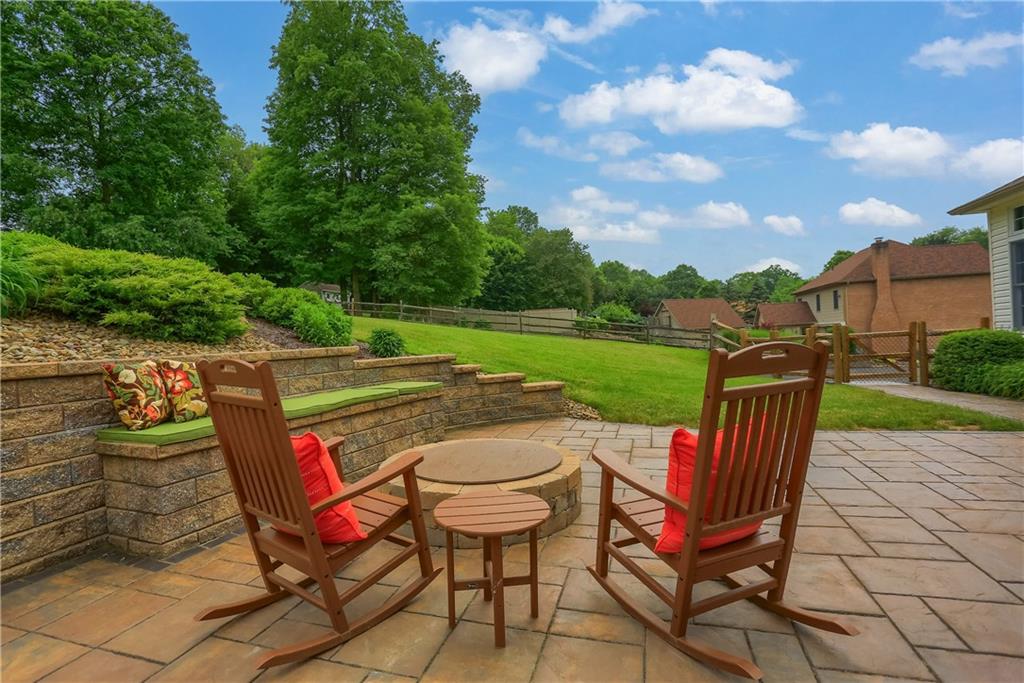 4014 Dickey Road Gibsonia, PA 15044 - Photo 47 of 50 a view of a chairs and table in the patio