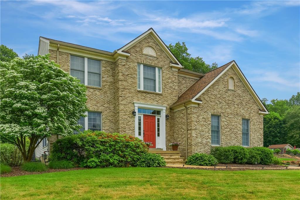 4014 Dickey Road Gibsonia, PA 15044 - Photo 49 of 50 front view of a house with a yard