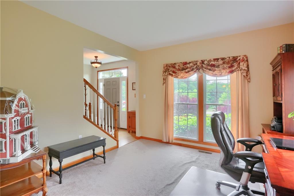4014 Dickey Road Gibsonia, PA 15044 - Photo 6 of 50 a living room with furniture and a window