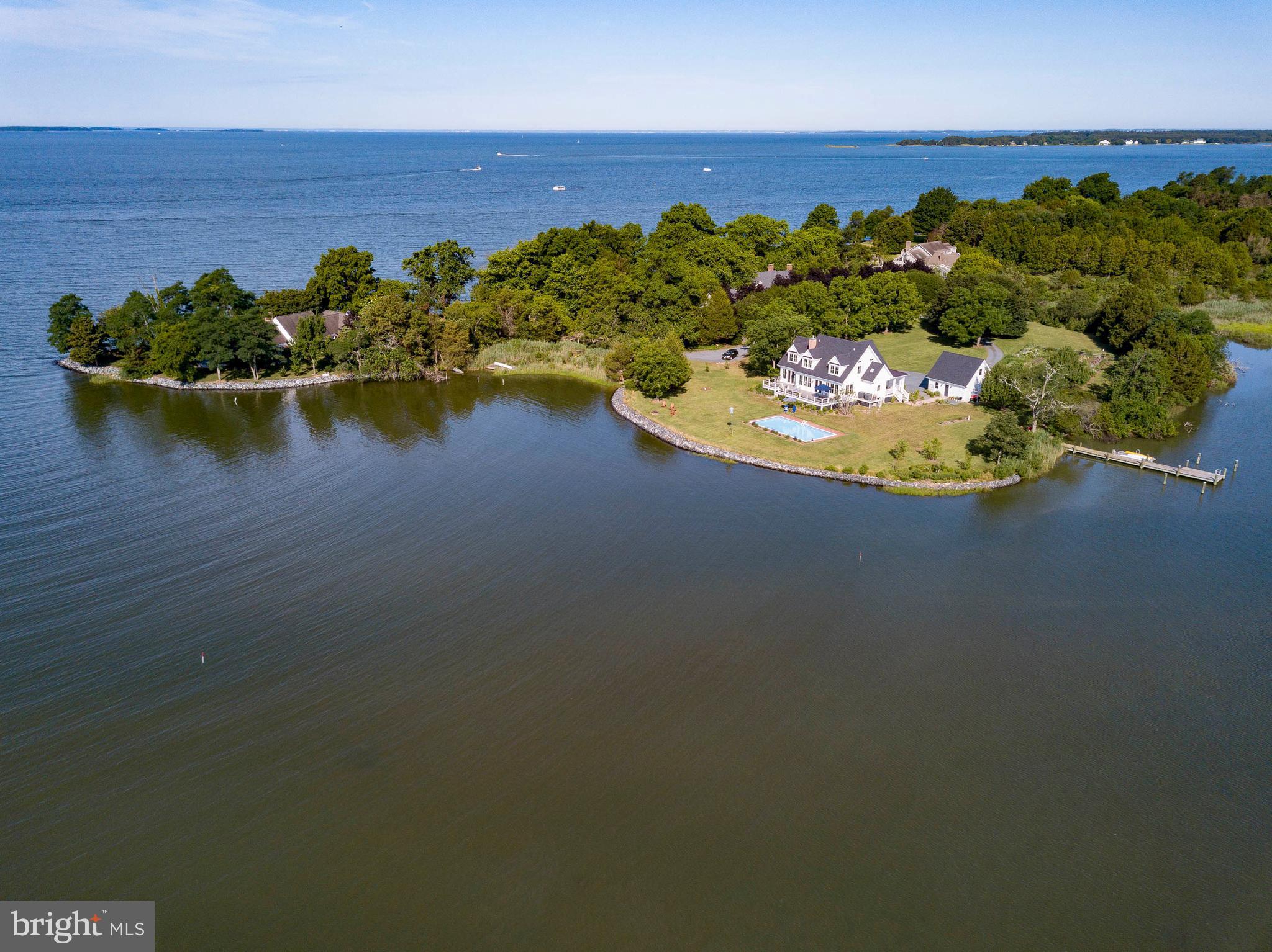 4361 Bachelors Point Road Oxford, MD 21654 - Photo 1 of 37 Panoramic Views of Boone Creek & Choptank River