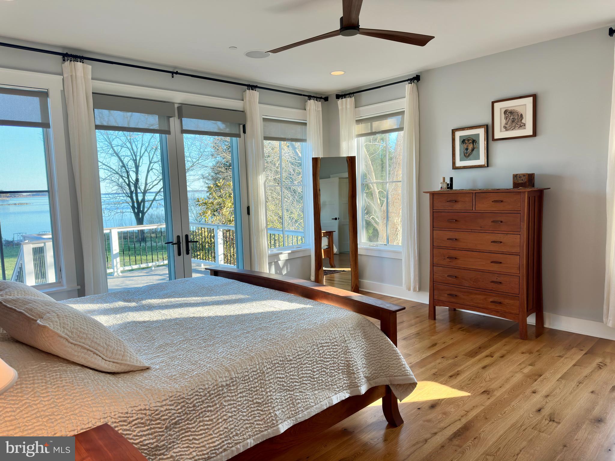 4361 Bachelors Point Road Oxford, MD 21654 - Photo 17 of 37 Main Level Primary Bedroom