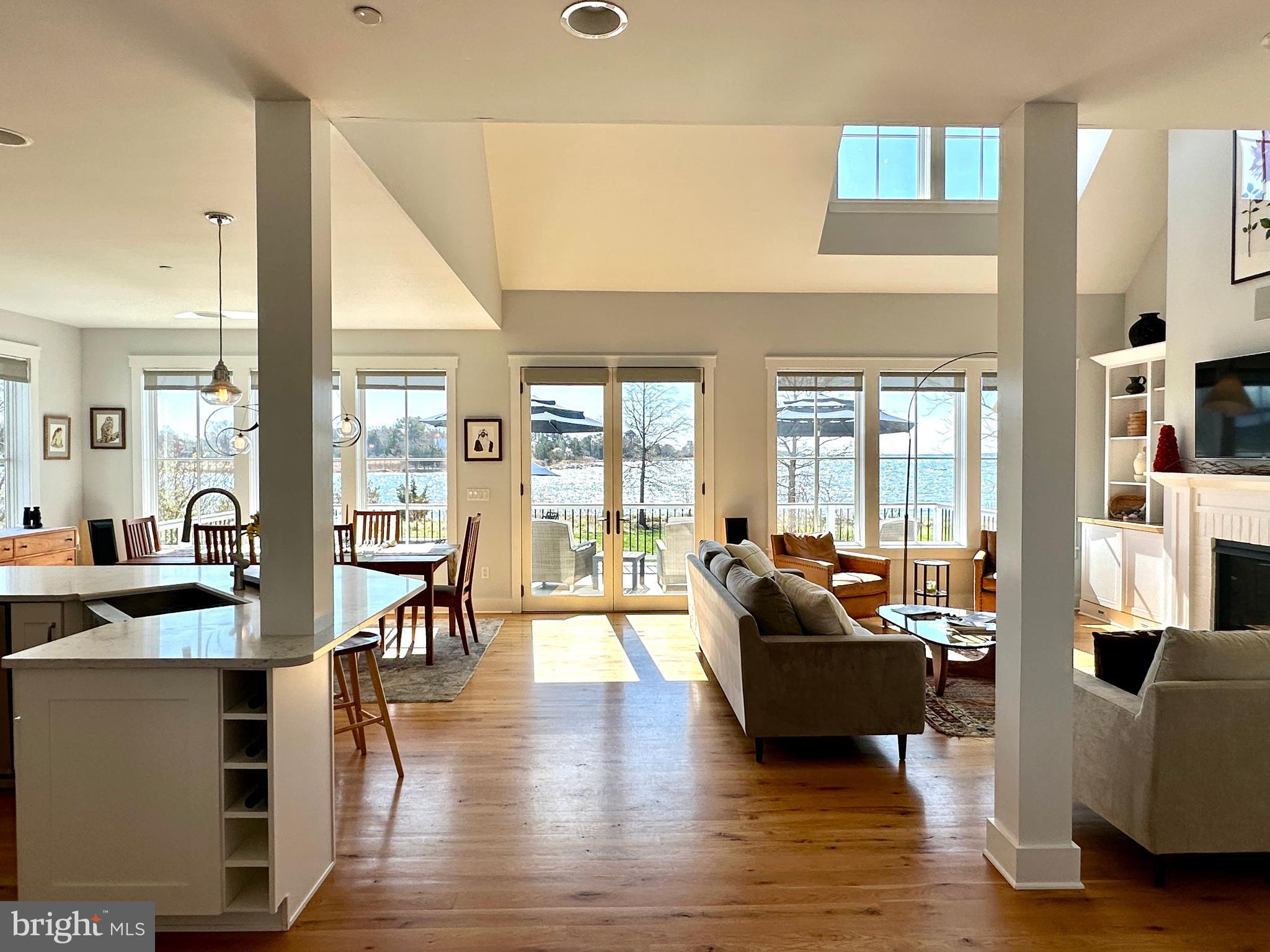 4361 Bachelors Point Road Oxford, MD 21654 - Photo 37 of 37 Open Floor Plan w/Stunning Water Views