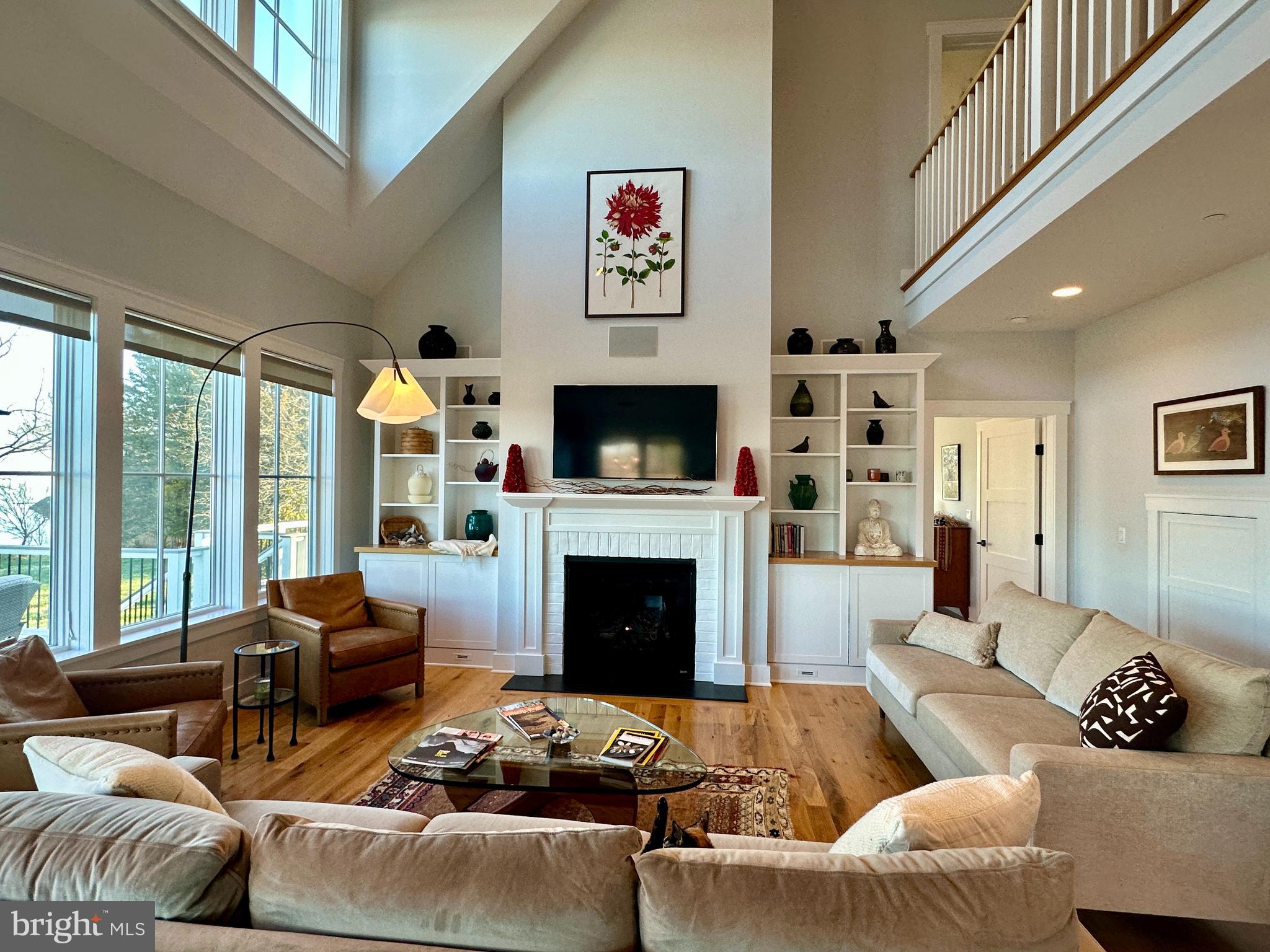 4361 Bachelors Point Road Oxford, MD 21654 - Photo 7 of 37 Living Room w/Gas Fireplace