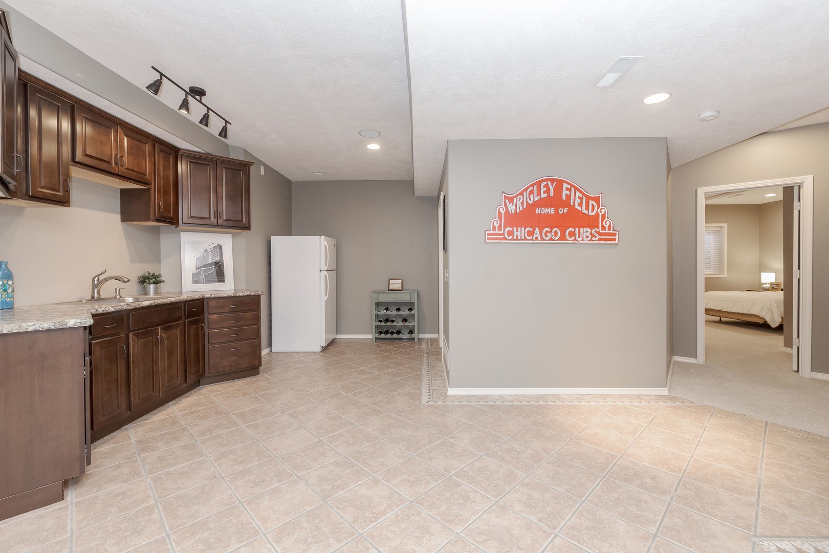 1223 Joy Walk Way Normal, IL 61761 - Photo 34 of 48 a kitchen with stainless steel appliances granite countertop a refrigerator and a sink