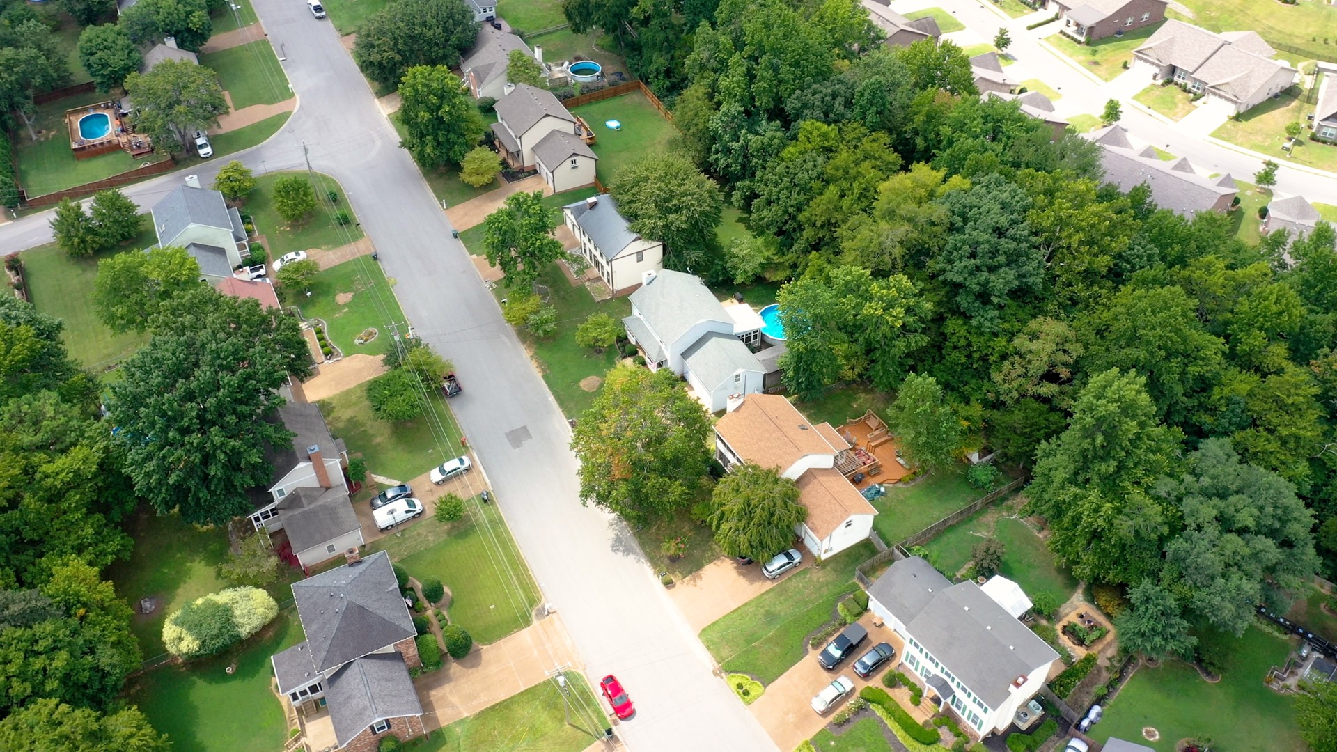 2019 Hidden Cove Road Mount Juliet, TN 37122 - Photo 28 of 29 an aerial view of a house with yard