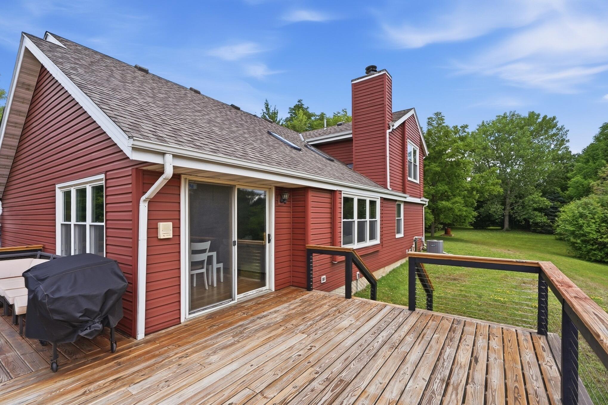 3725 South Joseph Road New Berlin, WI 53151 - Photo 72 of 83 76_Deck_View_3