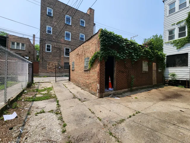 a view of a house with a patio