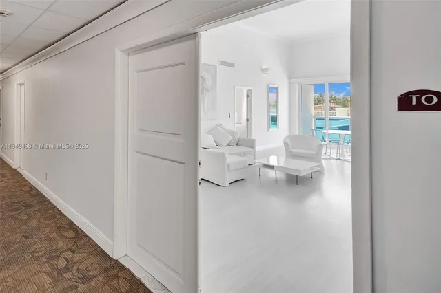 a view of a lake with a mountain