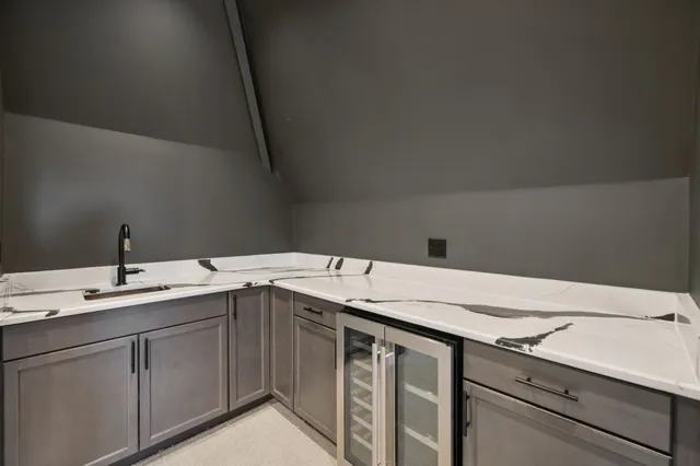 a view of a lake in middle of the house