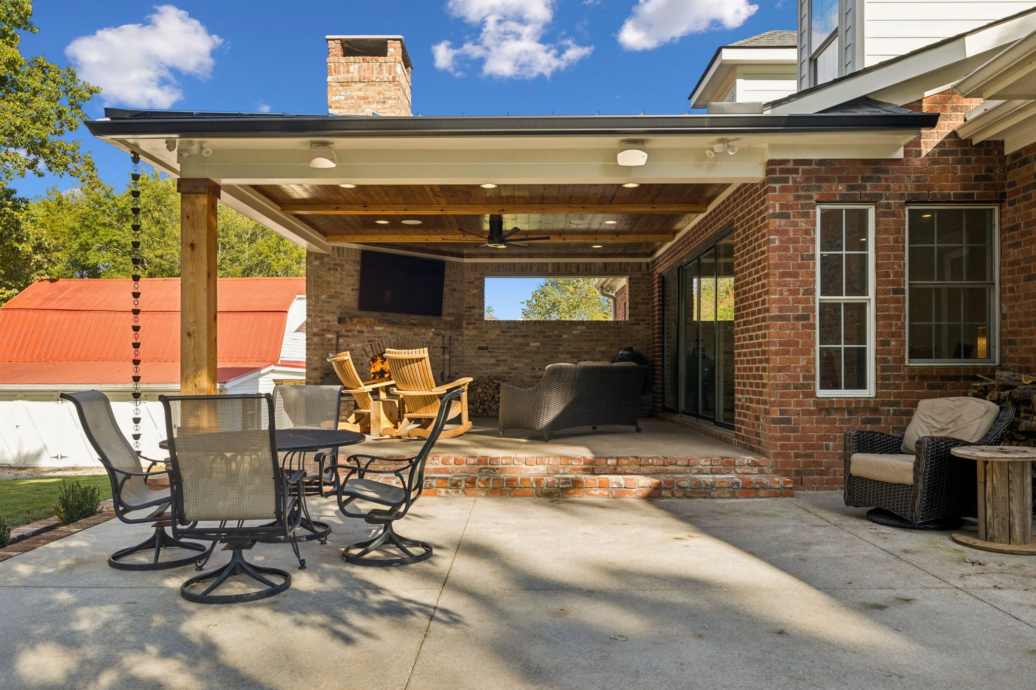 4420 Shores Road Murfreesboro, TN 37128 - Photo 59 of 89 a view of a patio with table and chairs near a barbeque