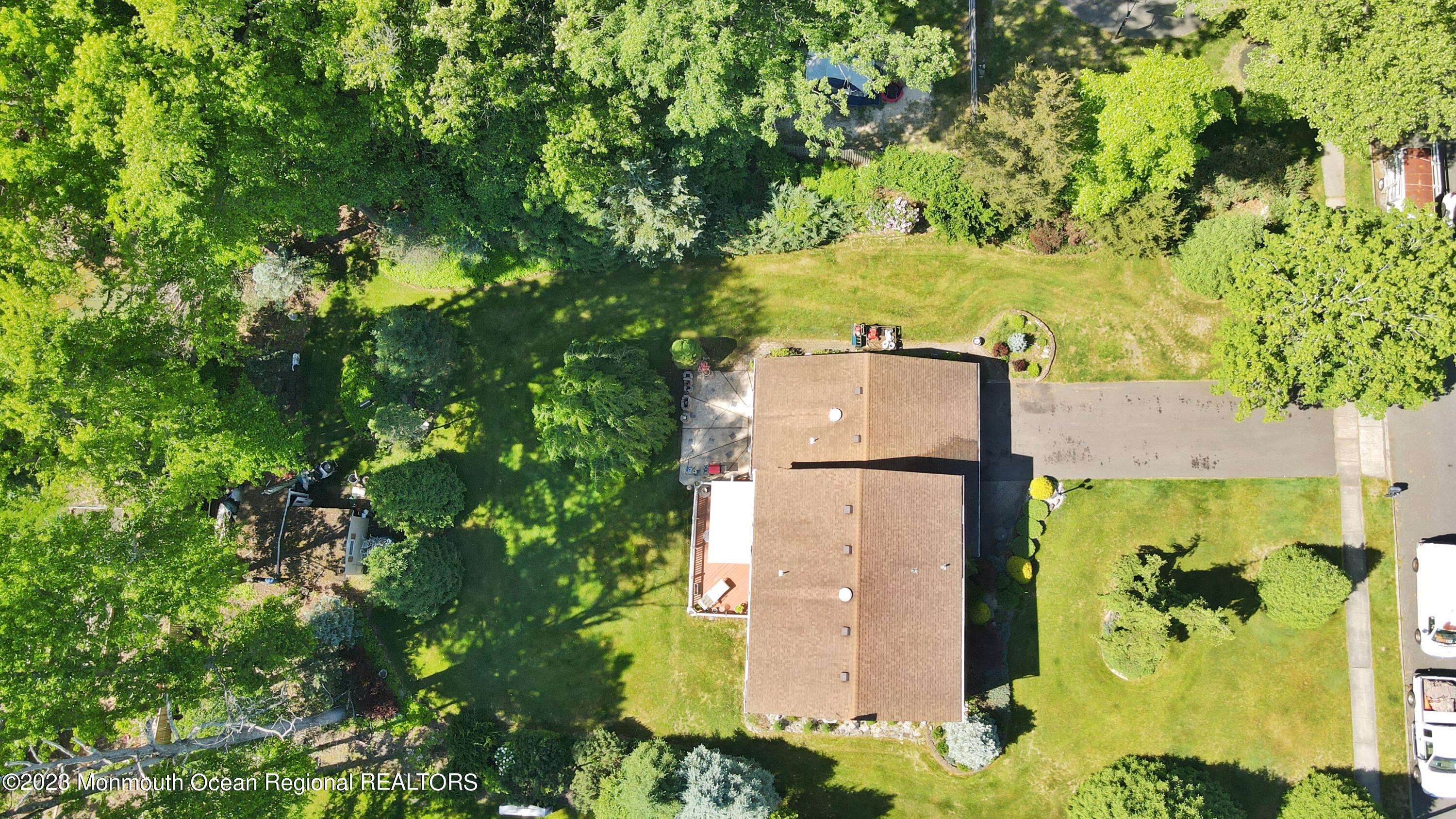 11 Grant Road Manalapan, NJ 07726 - Photo 3 of 26 AERIAL VIEW OF YOUR OASIS