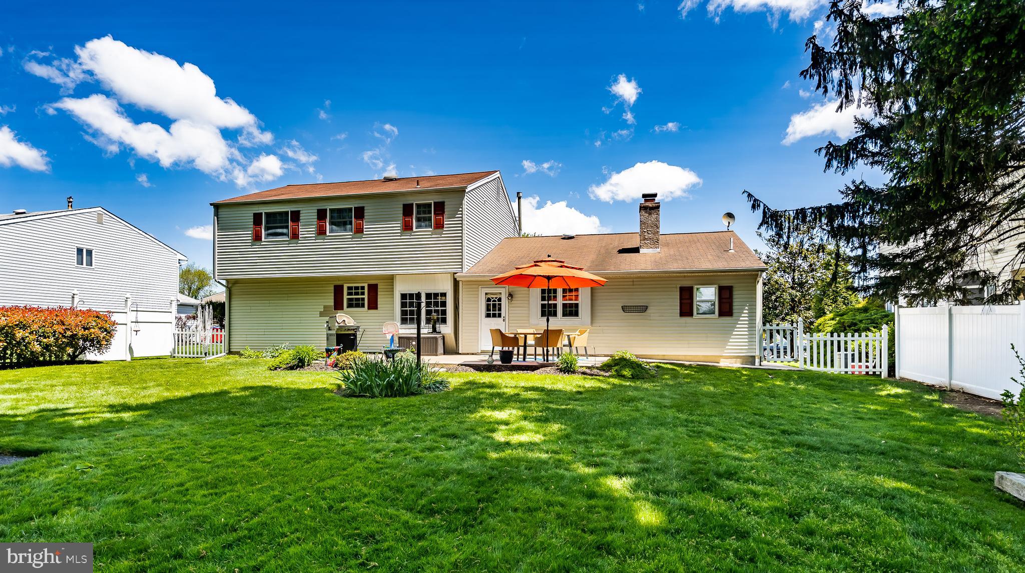 284 Magnolia Road Warminster, PA 18974 - Photo 46 of 53 Gorgeous rear yard