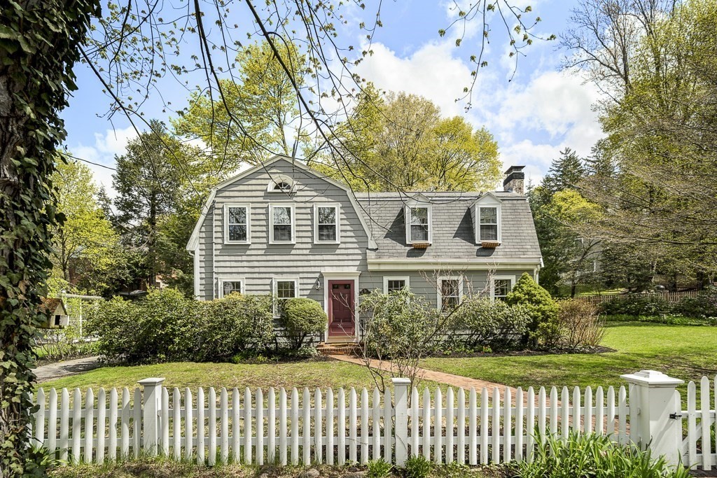 20 Stowell Road Winchester, MA 01890 - Photo 1 of 34 a front view of a house with a yard