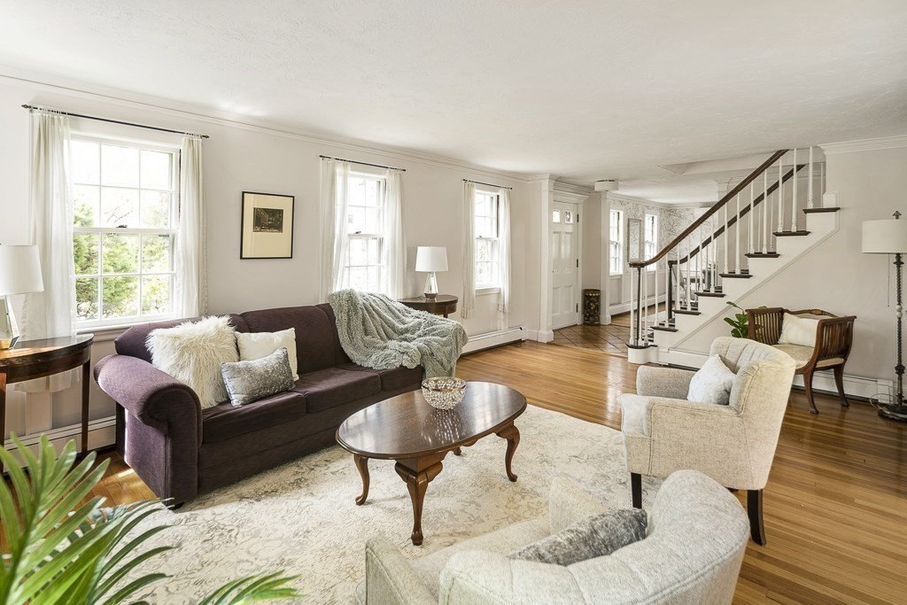 20 Stowell Road Winchester, MA 01890 - Photo 3 of 34 a living room with furniture and a large window