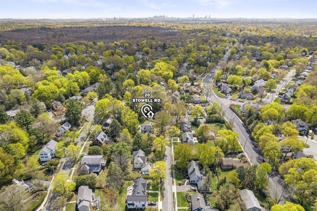 20 Stowell Road Winchester, MA 01890 - Photo 31 of 34 a view of city and mountain view