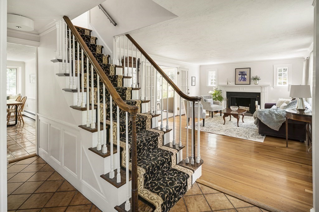 20 Stowell Road Winchester, MA 01890 - Photo 5 of 34 a view of entryway livingroom and hall with wooden floor