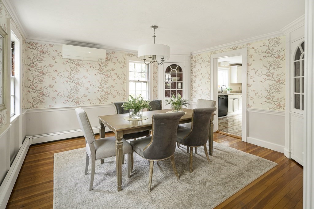 20 Stowell Road Winchester, MA 01890 - Photo 7 of 34 a view of a dining room with furniture and wooden floor
