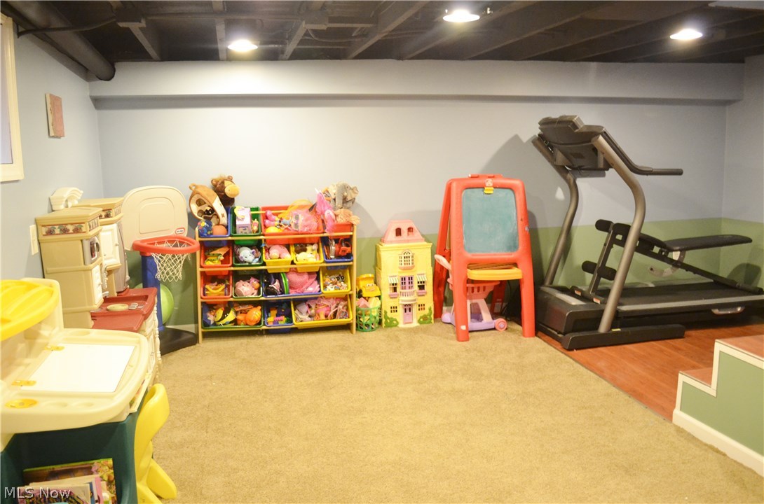 2324 Jacoby Road Akron, OH 44321 - Photo 26 of 34 Lower level recreation room has been waterproofed