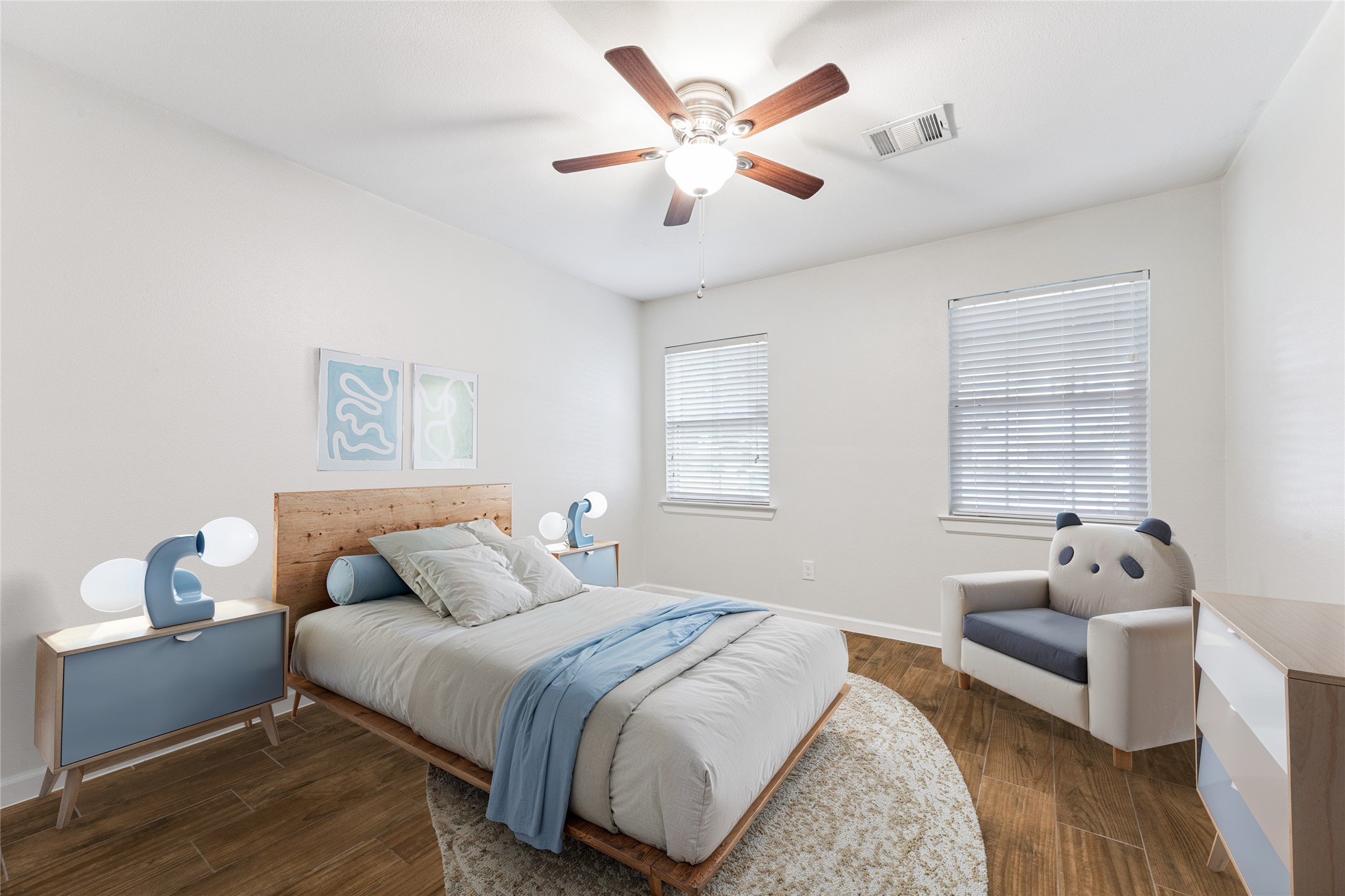 3810 Grennoch Lane Houston, TX 77025 - Photo 12 of 17 a bedroom with a bed and a window