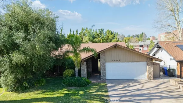 a view of a house with a yard and plants