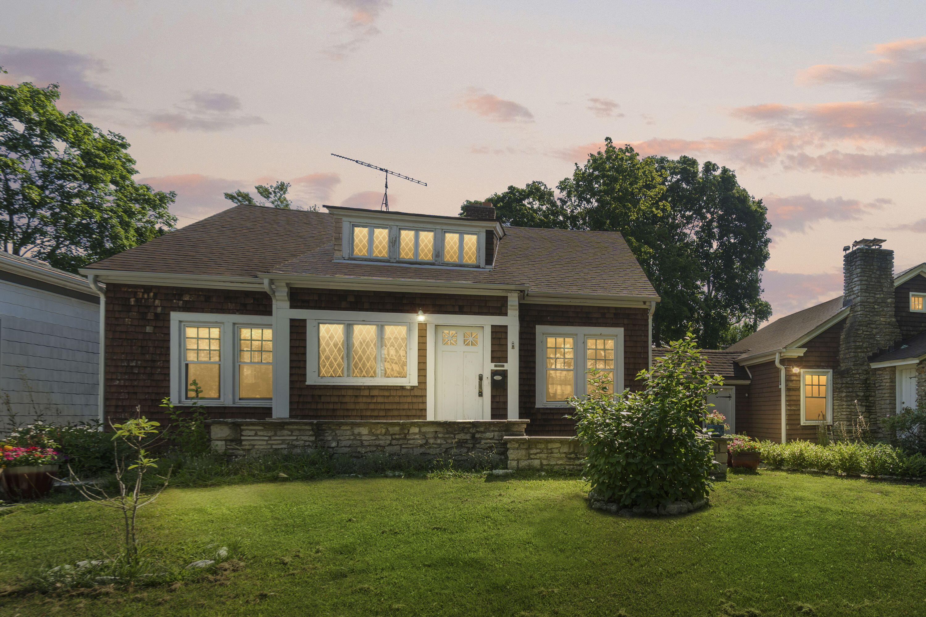 Charming redone historic home with timeless curb appeal and room to expand or personalize.