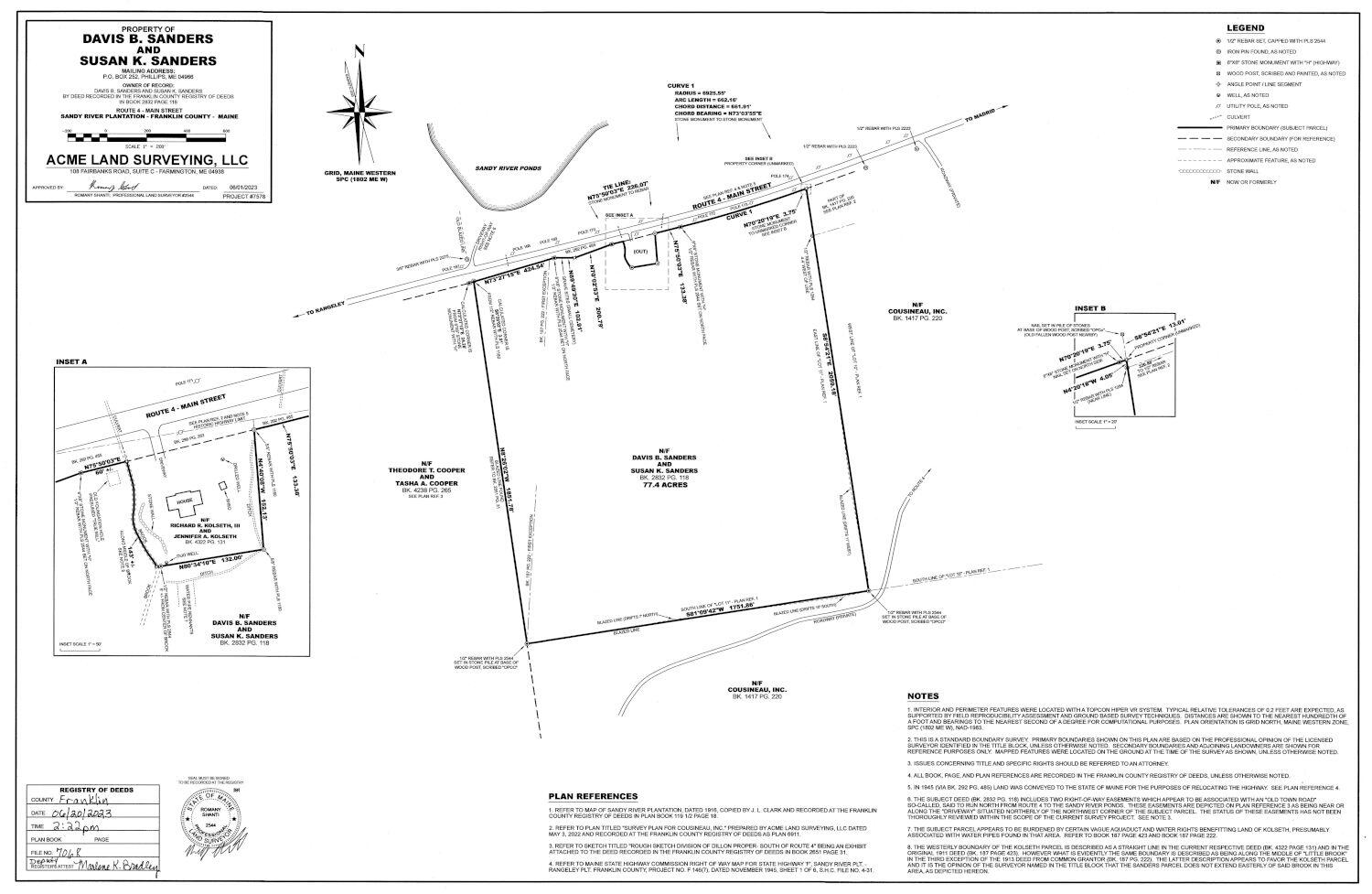 Lot 1 Main Street Sandy River Plt, ME 04970 - Photo 27 of 27 Survey_result