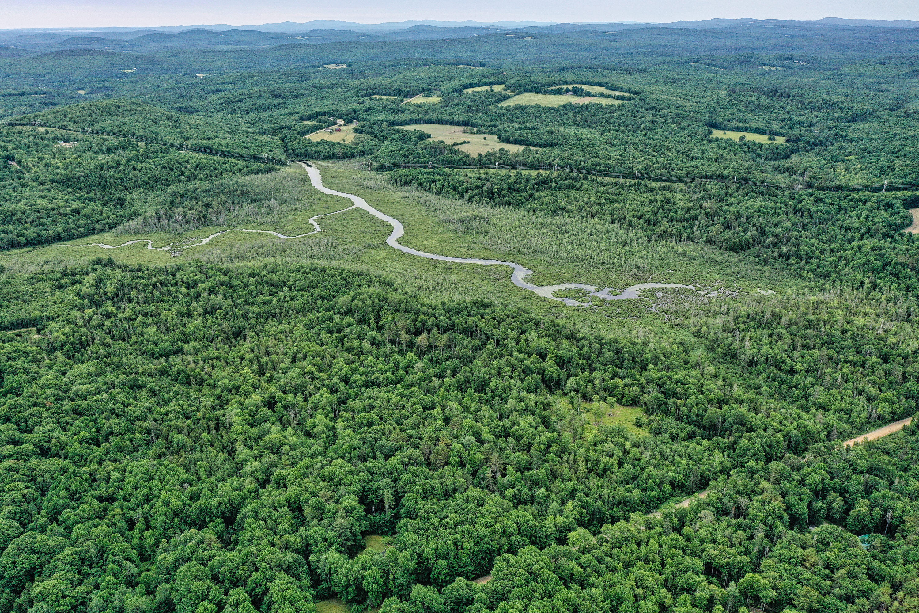 Lot 12 South Road Dixmont, ME 04932 - Photo 5 of 34 Aerial View
