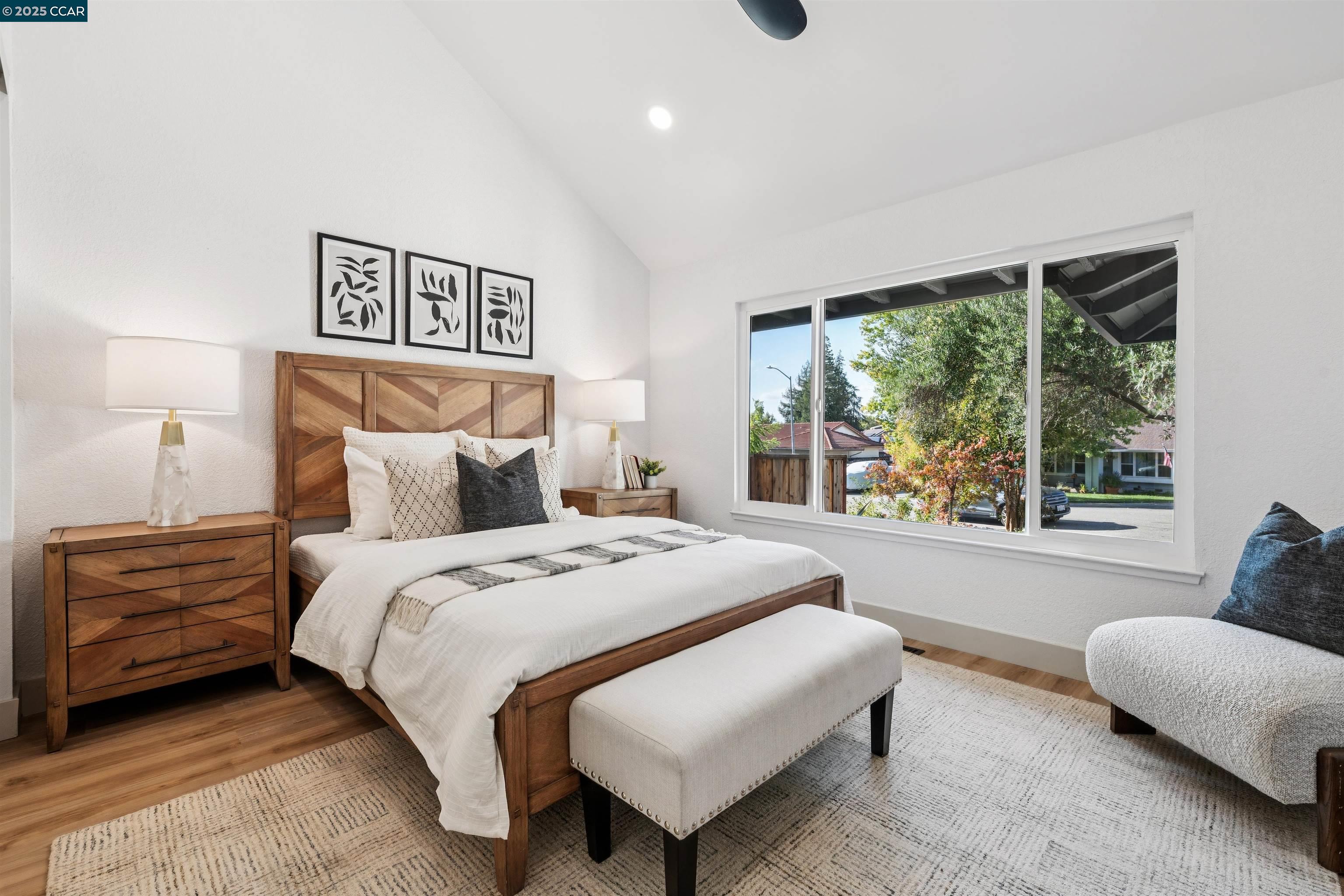 6 San Pedro Place San Ramon, CA 94583 - Photo 23 of 57 a bedroom with bed and a couch